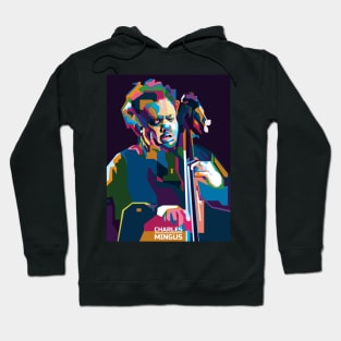 Abstract Geometric Charles Mingus in WPAP Hoodie